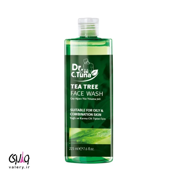 ژل شستشوی چای سبز دکتر تونا فارماسی 225 میل | Dr C Tuna Tea Tree Face Wash Farmasi